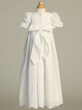 Sabrina Baby Christening Gown – Graceful Embroidered Baptism Dress